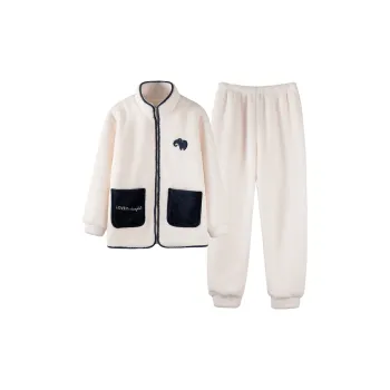 XIAFENYAN Pajama Set Women's Apricot