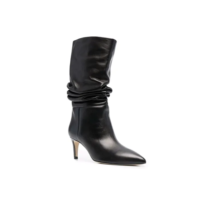 Paris Texas Slouchy Ankle Boots 7cm Women's Black-2