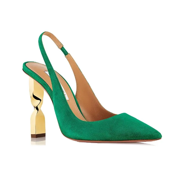 AQUAZZURA Twist 105mm Slingback Pumps-2