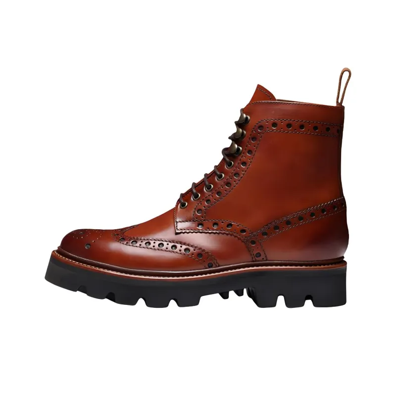 GRENSON FRED Ankle Boots Men's Brown-0