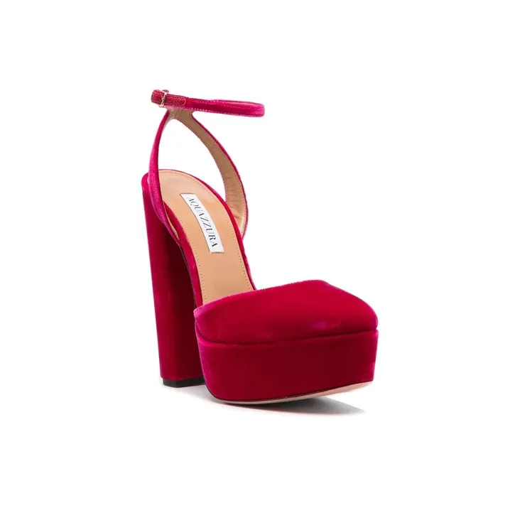 AQUAZZURA So High Plateaus 140mm Sandals-2