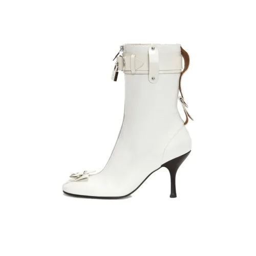 JW Dress Padlock Ankle Boots
