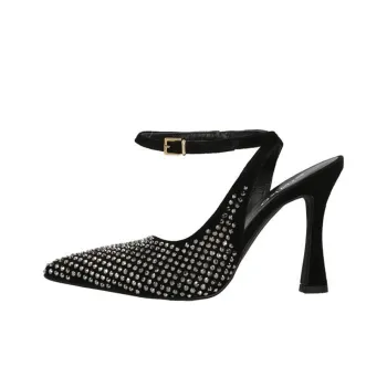PINKO Chunky Heel High Heels 10cm Women's Black