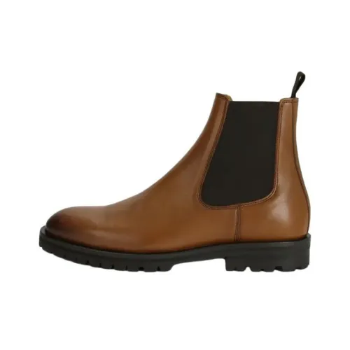 Kurt Geiger London Hunt Chelsea Short Chelsea Boots Men's Brown