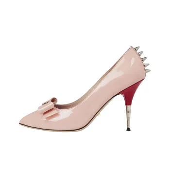 GUCCI Patent Leather Pump With Bow