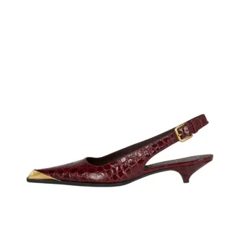 ETRO Cone Heel High Heels 3cm Women's Red