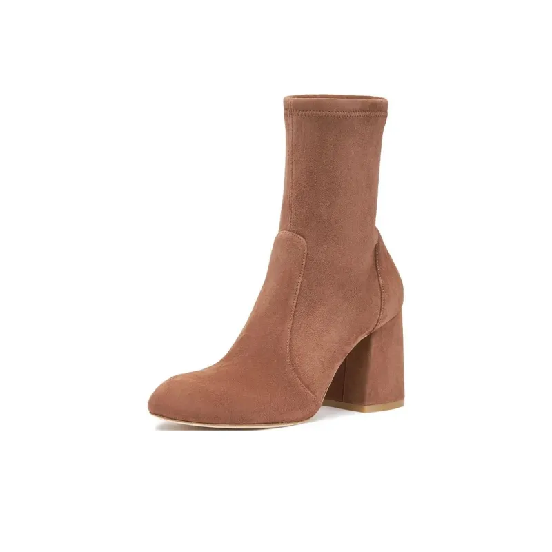 stuart weitzman 100mm Block-heel Boots-3