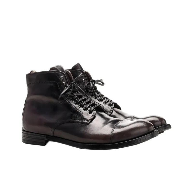 Officine Creative Anatomia Ankle Boots Men's Black-2