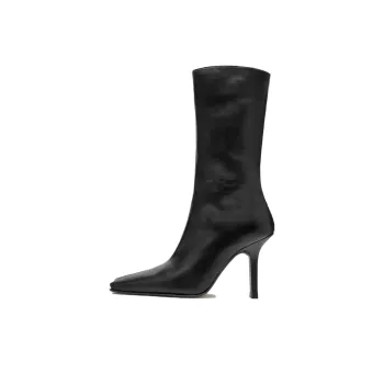 MIISTA Ankle Boots 10cm Women's Black