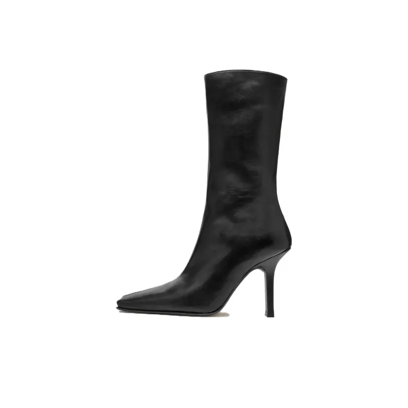 MIISTA Ankle Boots 10cm Women's Black-0
