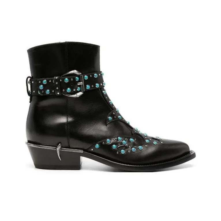 Roberto Cavalli Ankle Boots Women's Black-1
