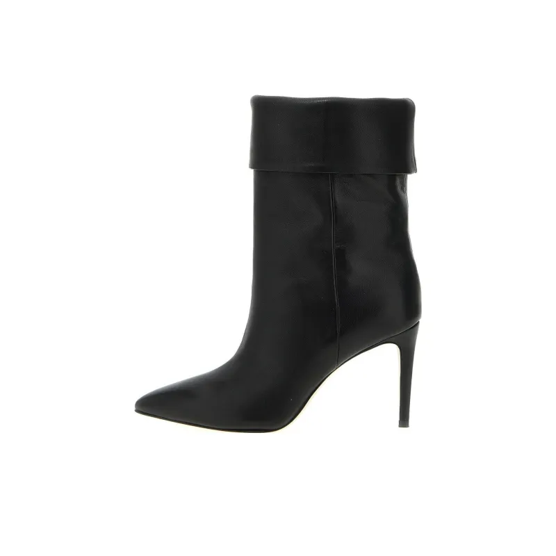 Paris Texas Reverse Ankle Boots Women's Black-0