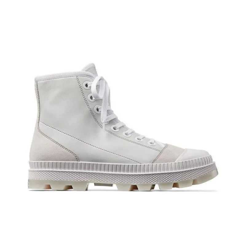 Jimmy Choo Zhou Yangjie Nord/M Ankle Boots Men's White-4