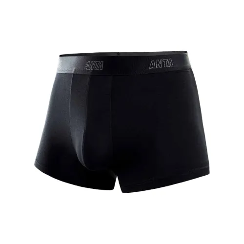 Anta Life Collection Underpants Men's 1 Pack Basic Black