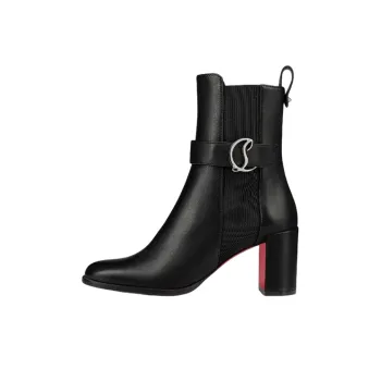 CL LUBOTING Short Chelsea Boots 7cm Women's Black