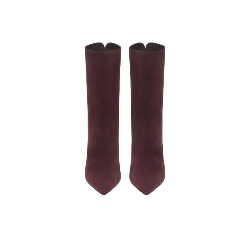 GIANVITO ROSSI Reus Ankle Boots Women's Red-2