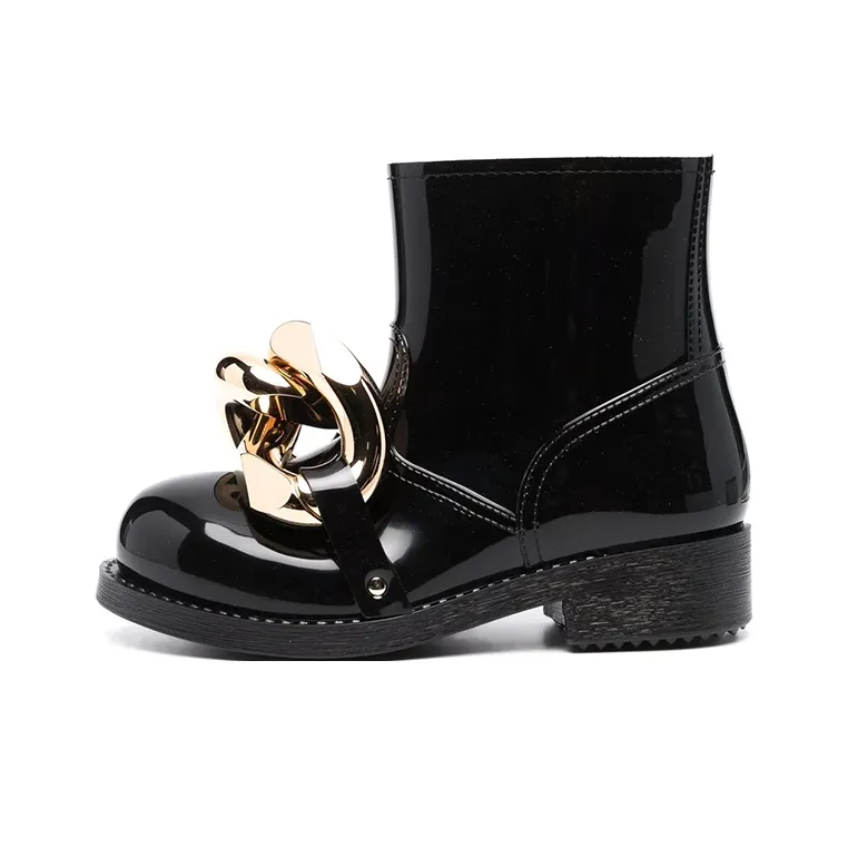 JW Anderson Chain-embellished Ankle Boots-0