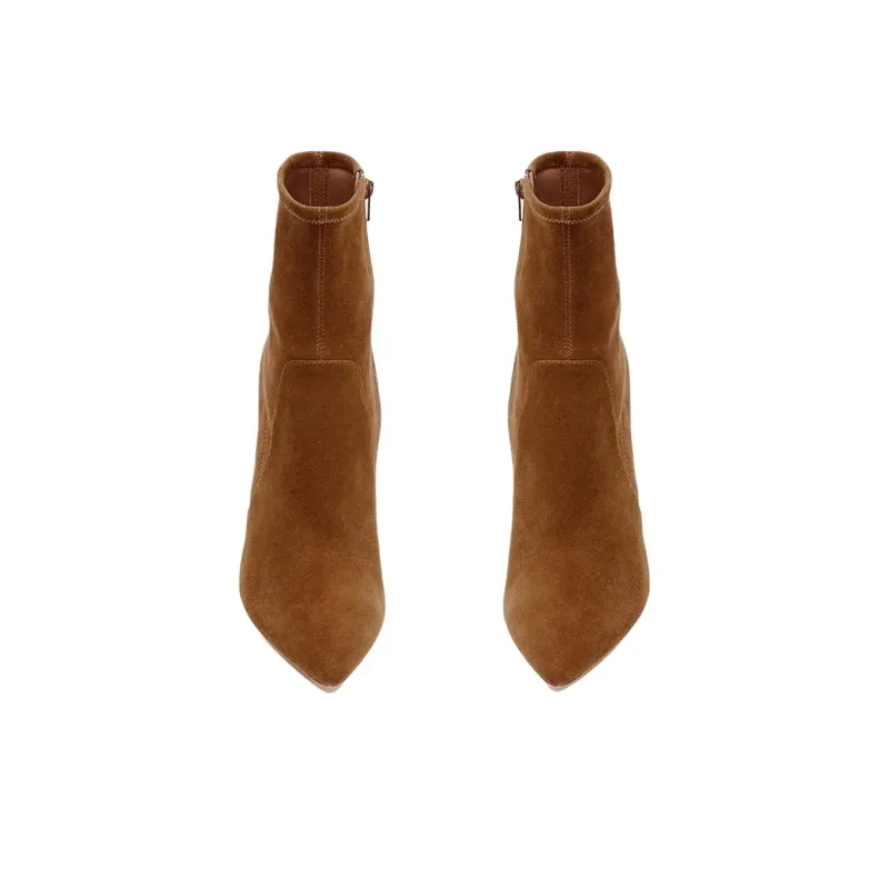 Loeffler Randall Ankle Boots 8.9cm Women's Brown-4