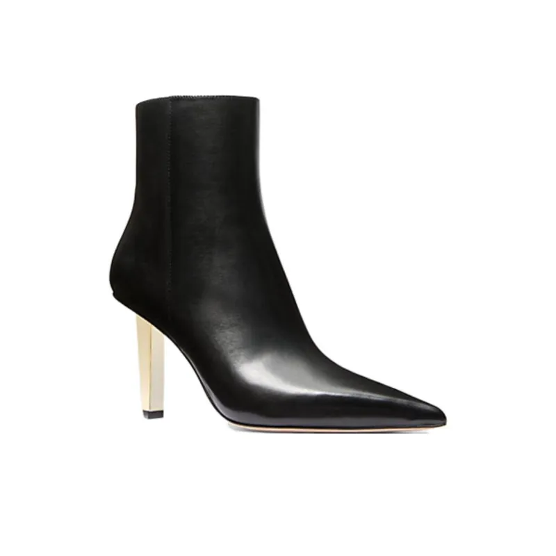 MICHAEL KORS Halle Ankle Boots 8.9cm Women's Black-2