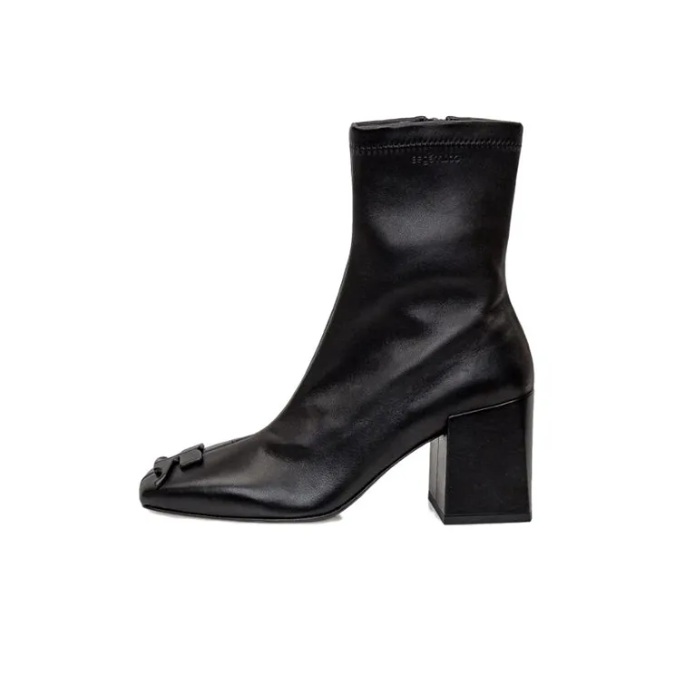 COURREGES Ankle Boots 7.5cm Women's Black-0