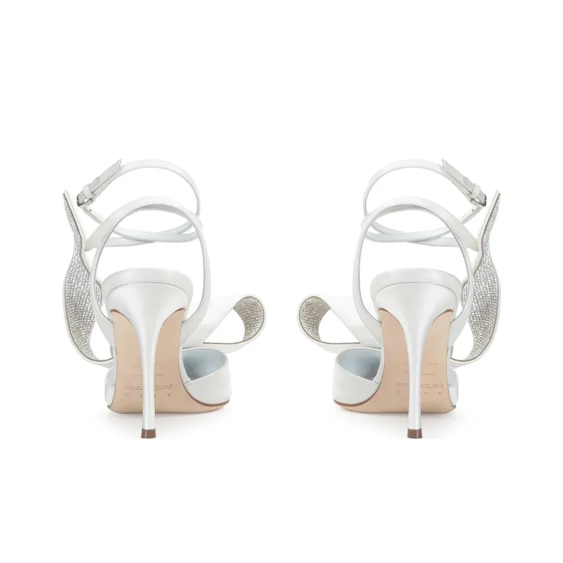 SERGIO ROSSI X Area Marquise 90mm Crystal-embellished Pumps-3