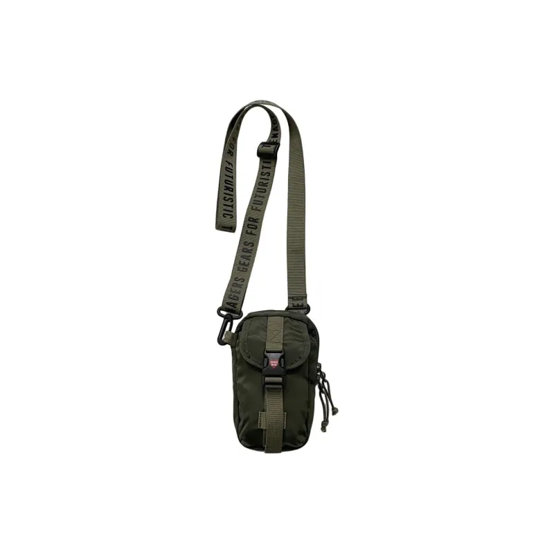 HUMAN MADE Nylon Shoulder Bag Crossbody Bag Mini Unisex Olive-4