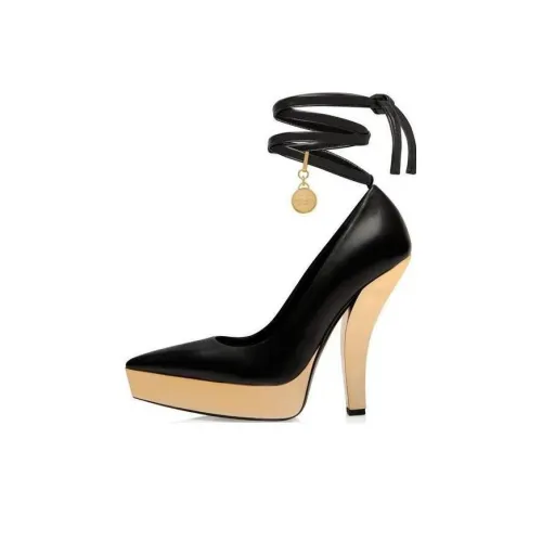 TOM FORD Chunky Heel High Heels 13cm Women's Black