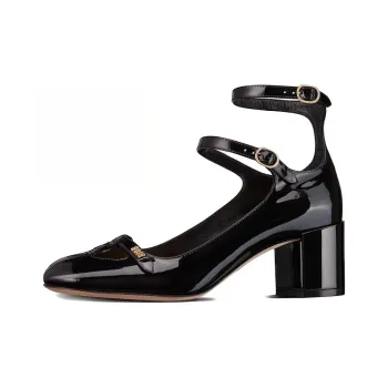DIOR Aime Dior Aime Chunky Heel High Heels Women's Black
