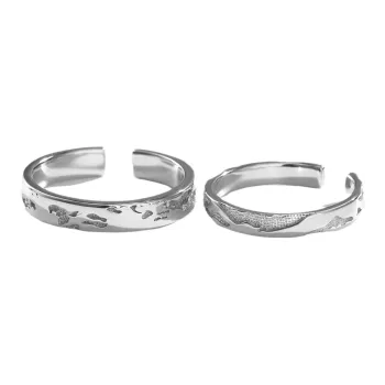 KILOH 925 Sterling Silver Rings Unisex