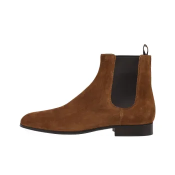 GIANVITO ROSSI Alain Ankle-Length Chelsea Boots Men's Umber