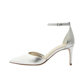 Schutz Tamara Slim Heel High Heels 7cm Women's Silver