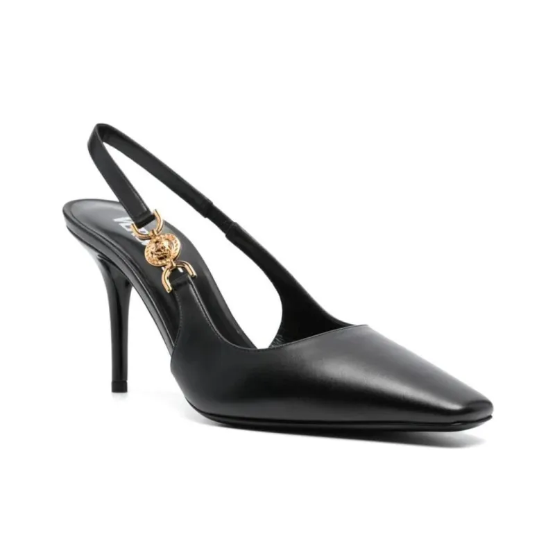 VERSACE Medusa '95 85mm Slingback Pumps-1