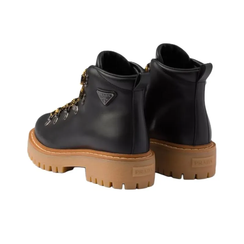 PRADA Ankle Boots 4.5cm Women's Black-5