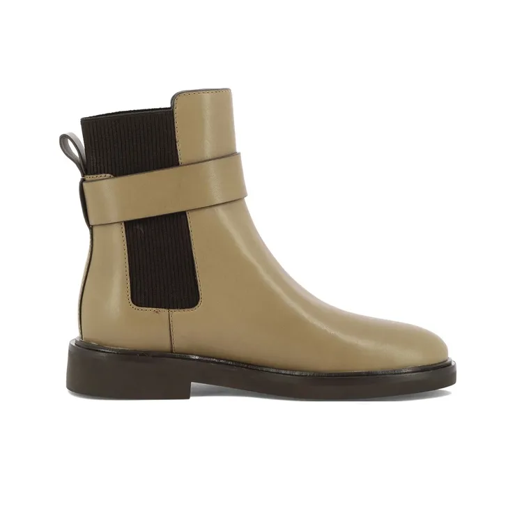 TORY BURCH Double T Leather Boots-1