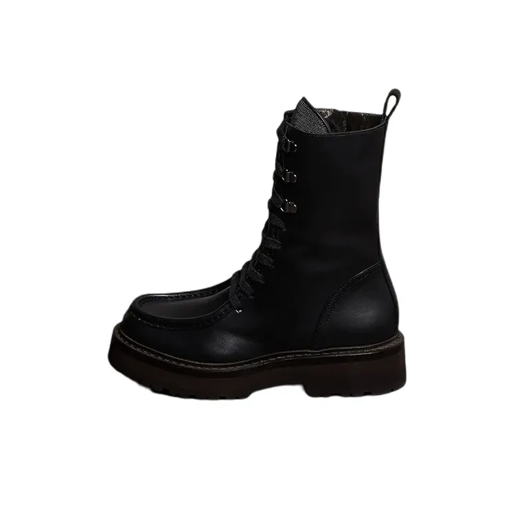 Brunello Cucinelli Precious Ankle Boots Women's Black-0