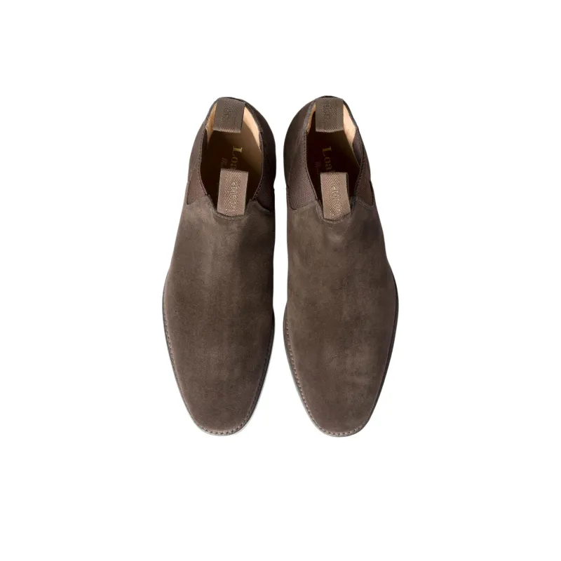 LOAKE Chatsworth Short Chelsea Boots Men's Brown-3