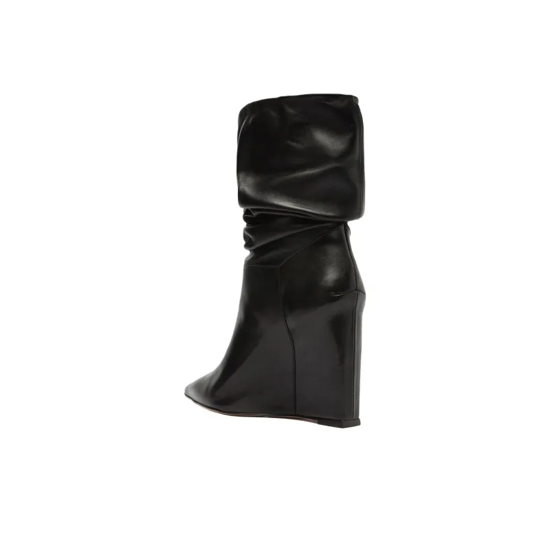 Schutz Ashlee Ankle Boots 11cm Women's Black-3
