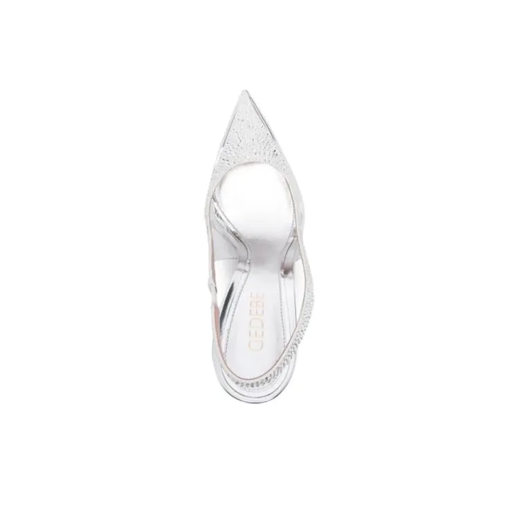 Gedebe Clo 11mm Crystal embellished Pumps-4