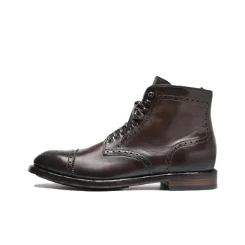 Officine Creative Temple 004 Leather Lace-up Boots
