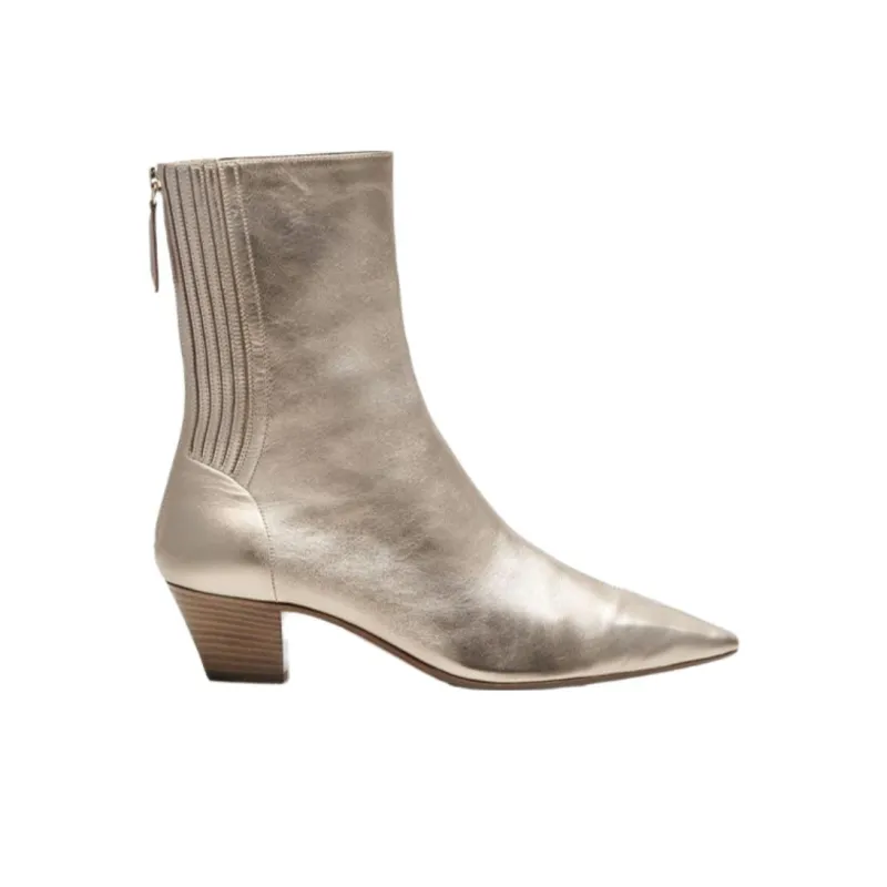 AQUAZZURA Saint Honore' Ankle Boots Women's Light Copper-1