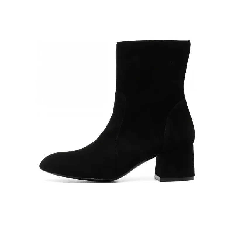 stuart weitzman Flareblock 60mm Suede Boots-0