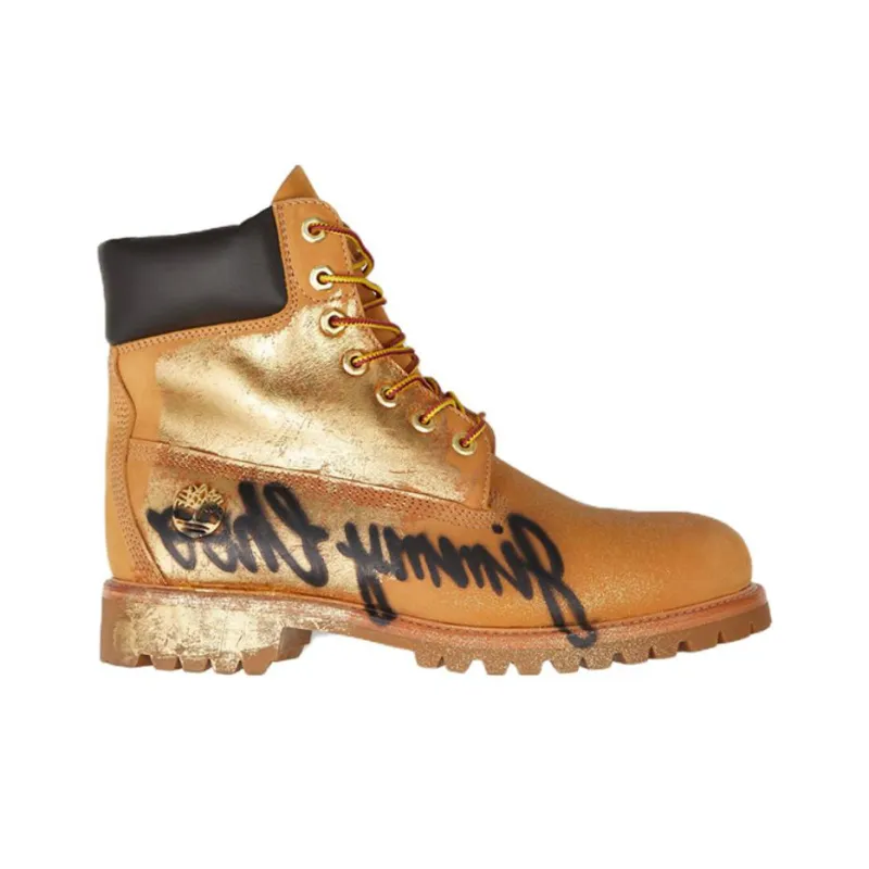 Timberland x Jimmy Choo Fashion Ankle Boots Men's Brown-1