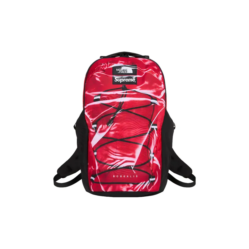Supreme The North Face Collaboration Polyester Backpack Regular Unisex Red-0