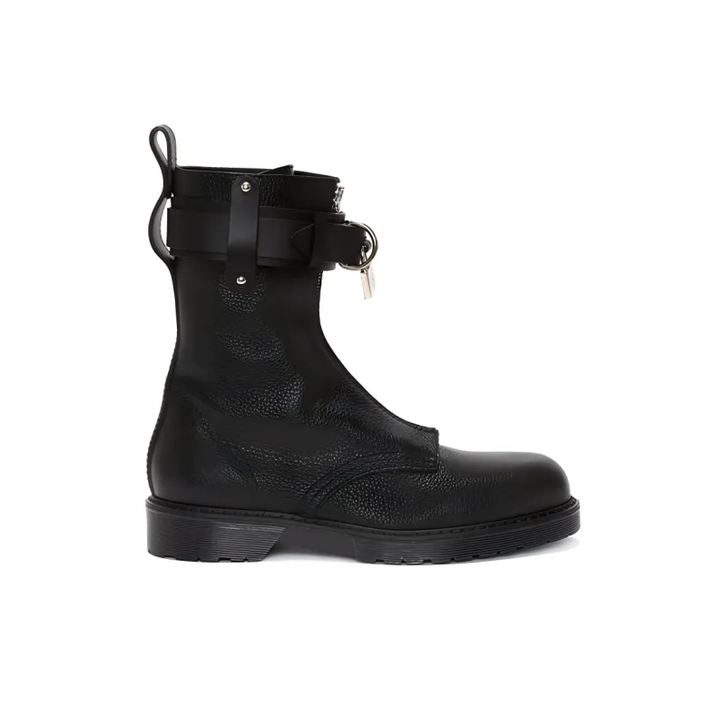 JW Anderson Padlock Combat Boots Women's-1