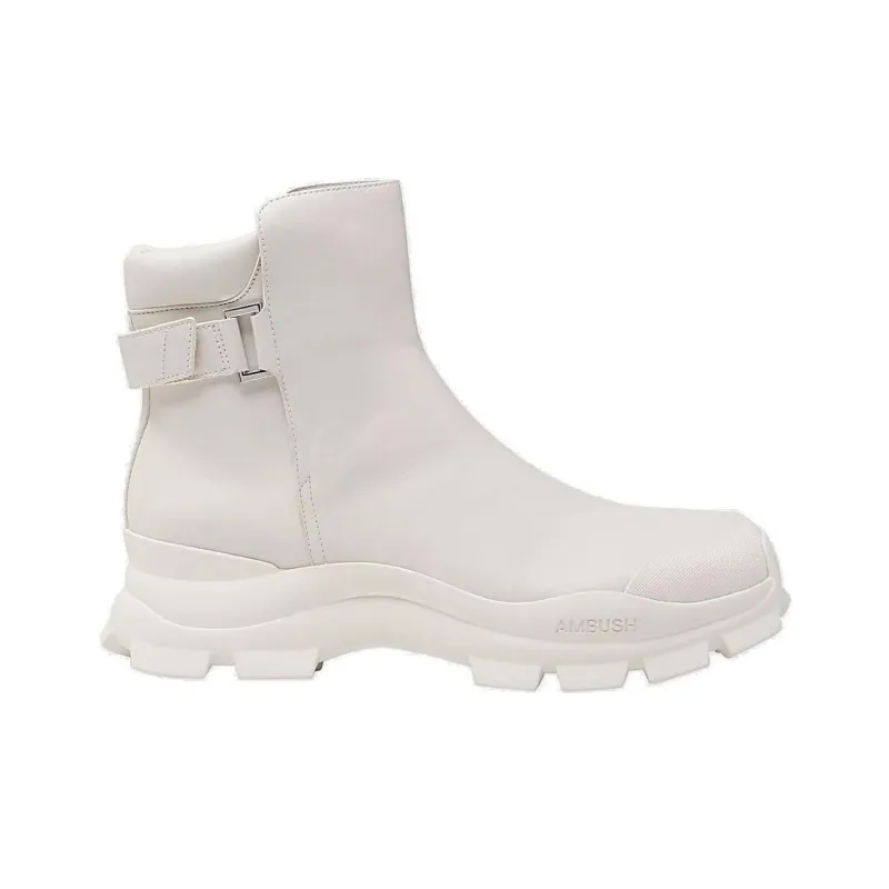 AMBUSH Ankle Boots 6cm Men's White-1