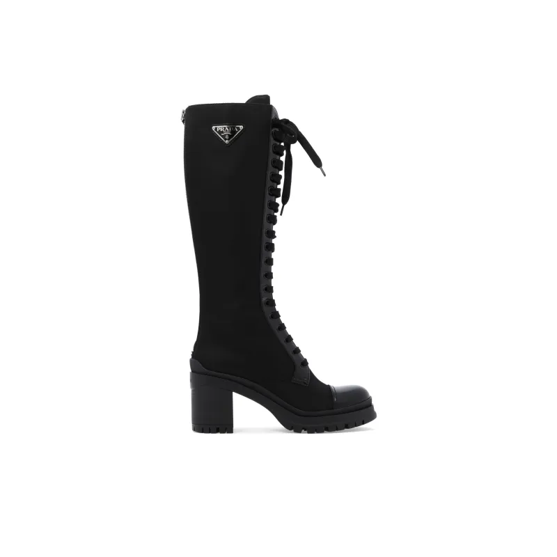 PRADA Knee-high Boots Women's Black-1