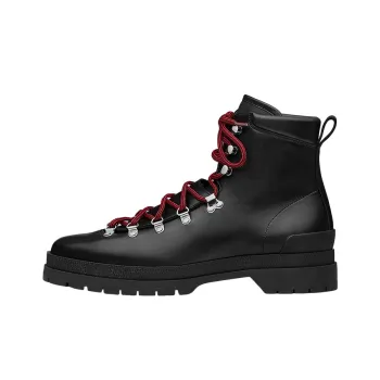 HERMES Denivele Ankle Boots Men's Black