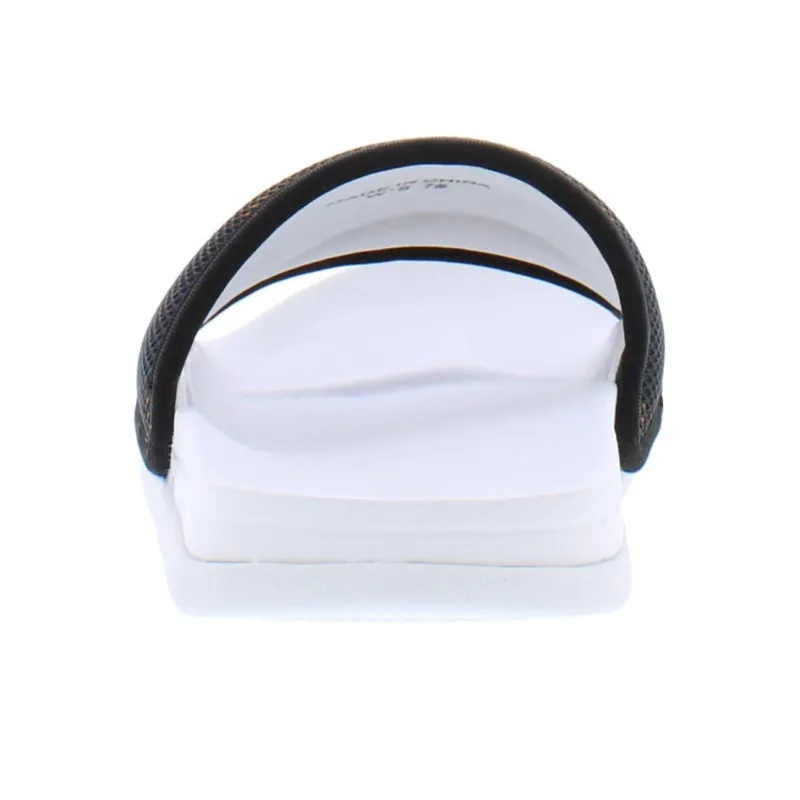 FILA DRIFTER Slip Resistant Abrasion Resistant Slide Slippers Men's White Black-2