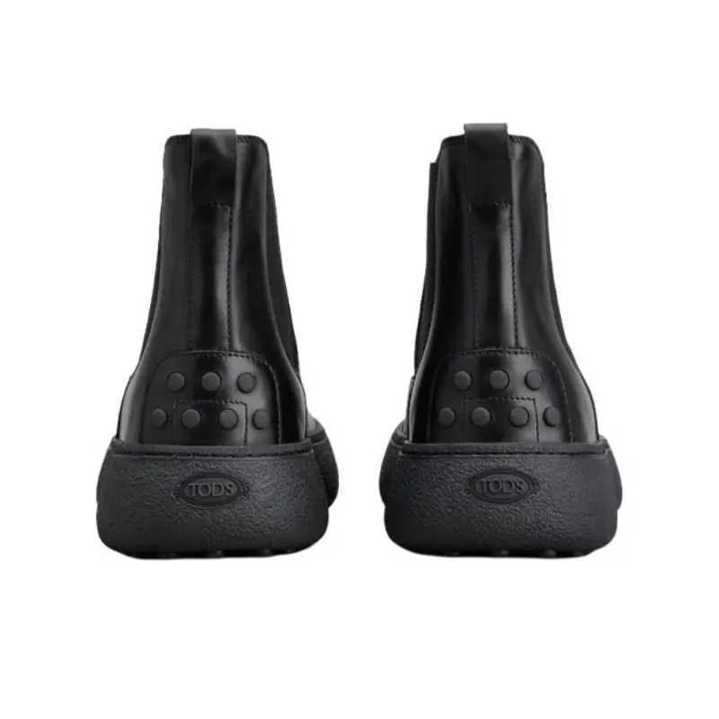 TOD'S Leather Chelsea Boots-3