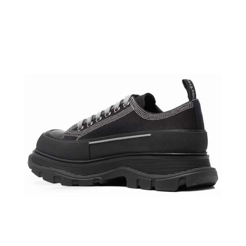 Alexander McQueen Tread Slick Ankle Length Martin Boot Men's Black-4